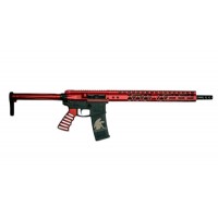 MA-15 16" Airlight Series Rifle | Semi-Auto | Red Anodized Finish | Choose Caliber (5.56 NATO, .300 Blackout, 7.62x39, 5.45x39)